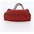 Céline Bolso Tote de Nylon Rojo Dorado Auth 149130 Roja - vista 5