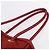 Céline Bolso Tote de Nylon Rojo Dorado Auth 149130 Roja - vista 8