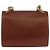 Borsa a spalla con catena Christian Dior in pelle marrone dorato Auth 154079V D'oro - vista 3