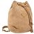 Sac à bandoulière en chaîne Prada en daim orange et or Auth bs31389 Doré