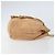 Sac à bandoulière en chaîne Prada en daim orange et or Auth bs31389 Doré - vue 3