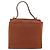 Céline Borsa a mano CELINE in pelle 2 in 1 marrone oro Auth mr1643 D'oro - vista 3