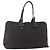 FENDI Zucchino Canvas Tote Bag Braun Silber Authentisch 153133