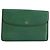 LOUIS VUITTON Clutch Epi Montaigne 27 Verde M52654 LV Auth bs31283