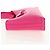 Borsa a Spalla Gancini in Pelle Rosa Argento Salvatore Ferragamo Auth BA8419V - vista 4