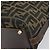 Borsa a mano in tela Zucca FENDI nera e marrone Auth 148627 Nero - vista 10