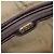 Borsa a mano in tela Zucca FENDI nera e marrone Auth 148627 Nero - vista 16