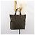 Borsa a mano in tela Zucca FENDI nera e marrone Auth 148627 Nero - vista 23