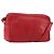 LOEWE Borsa a Spalla Anagram Pelle Rossa Oro Auth 154507 Rosso D'oro