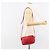 LOEWE Borsa a Spalla Anagram Pelle Rossa Oro Auth 154507 Rosso D'oro - vista 20