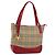 Burberry Nova Check Handtasche aus Canvas Beige Gold Auth 154459 Golden
