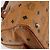 Borsa MCM Logogram Vicetos in pelle PVC marrone oro Auth th6487 D'oro - vista 13