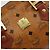Borsa MCM Logogram Vicetos in pelle PVC marrone oro Auth th6487 D'oro - vista 14