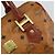 Borsa MCM Logogram Vicetos in pelle PVC marrone oro Auth th6487 D'oro - vista 15
