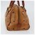 Borsa MCM Logogram Vicetos in pelle PVC marrone oro Auth th6487 D'oro - vista 5