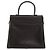 Borsa a mano Gancini in pelle nera e oro Auth 153902 di Salvatore Ferragamo Nero D'oro - vista 3