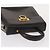 Borsa a mano Gancini in pelle nera e oro Auth 153902 di Salvatore Ferragamo Nero D'oro - vista 6