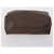 Céline Borsa Clutch in Tela Macadam CELINE in Pelle PVC 3 Pezzi Marrone Auth 152038 - vista 12