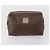 Céline Borsa Clutch in Tela Macadam CELINE in Pelle PVC 3 Pezzi Marrone Auth 152038 - vista 8