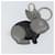 LOUIS VUITTON Monogram Eclipse Porte Cles Animal Rabbit Charm M63224 Auth 145705  - view 4
