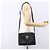 Céline Borsa a Spalla CELINE in Pelle Nera Oro Auth 153884 Nero D'oro - vista 22