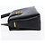 Céline Borsa a Spalla CELINE in Pelle Nera Oro Auth 153884 Nero D'oro - vista 4