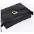 Céline Borsa a Spalla CELINE in Pelle Nera Oro Auth 153884 Nero D'oro - vista 6