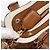 Chloé Borsa a mano in pelle Chloe Margaret 2 in 1 marrone oro Auth BA8432 D'oro - vista 17