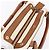 Chloé Borsa a mano in pelle Chloe Margaret 2 in 1 marrone oro Auth BA8432 D'oro - vista 6