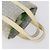 Bulgari Borsa a mano BVLGARI in tela smaltata 5 pezzi Verde Beige oro Auth bs29854 D'oro - vista 14