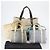 Bulgari Borsa a mano BVLGARI in tela smaltata 5 pezzi Verde Beige oro Auth bs29854 D'oro - vista 27