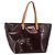 LOUIS VUITTON Borsa Tote Bellevue GM Monogram Vernis Amarante M93589 Auth 149163 Bordò
