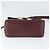 Borsa a Spalla Salvatore Ferragamo Gancini in Pelle Bordeaux Oro Auth 149195 - vista 9