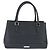 Borsa a mano in pelle nera e argento di BURBERRY Auth bs30441 Nero - vista 2