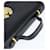 Borsa a mano GIVENCHY in pelle nera e oro Auth bs30415 Nero D'oro - vista 6