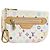 LOUIS VUITTON Pochette MM Monogram Multicolore Bianco M60028 LV Auth gh1170V