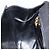 Borsa a Spalla Gancini in Camoscio Nero e Oro Auth 149105 di Salvatore Ferragamo D'oro - vista 19