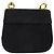 Borsa a Spalla Gancini in Camoscio Nero e Oro Auth 149105 di Salvatore Ferragamo D'oro - vista 2