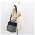 Borsa a mano PRADA in nylon 2 vie nera e grigia Auth ep11418 Marrone Nero - vista 27
