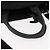 Borsa a mano PRADA in nylon 2 vie nera e grigia Auth ep11418 Marrone Nero - vista 8