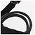 Borsa a mano PRADA in nylon 2 vie nera e grigia Auth ep11418 Marrone Nero - vista 9