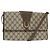 Gucci Borsa a spalla GG Supreme in PVC beige e oro 89 02 050 Auth 150021 D'oro