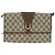 Gucci Borsa a spalla GG Supreme in PVC beige e oro 89 02 050 Auth 150021 D'oro - vista 2