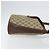 Borsa Sherry Line GG Supreme Web di GUCCI in pelle PVC beige 40 02 081 Auth BA7253 D'oro - vista 4