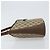 Borsa Sherry Line GG Supreme Web di GUCCI in pelle PVC beige 40 02 081 Auth BA7253 D'oro - vista 5