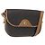 Borsa a spalla in tela a nido d'ape PVC nera e oro Auth BA7309 Christian Dior Nero D'oro