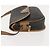 Borsa a spalla in tela a nido d'ape PVC nera e oro Auth BA7309 Christian Dior Nero D'oro - vista 5