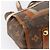 LOUIS VUITTON Borsa a mano Monogram Tise Rayure PM Marrone M56386 LV Auth 149085 - vista 13