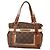 LOUIS VUITTON Borsa a mano Monogram Tise Rayure PM Marrone M56386 LV Auth 149085 - vista 3