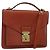 LOUIS VUITTON Bolsa de Mão Epi Monceau 28 Marrom M52123 LV Auth ep11411